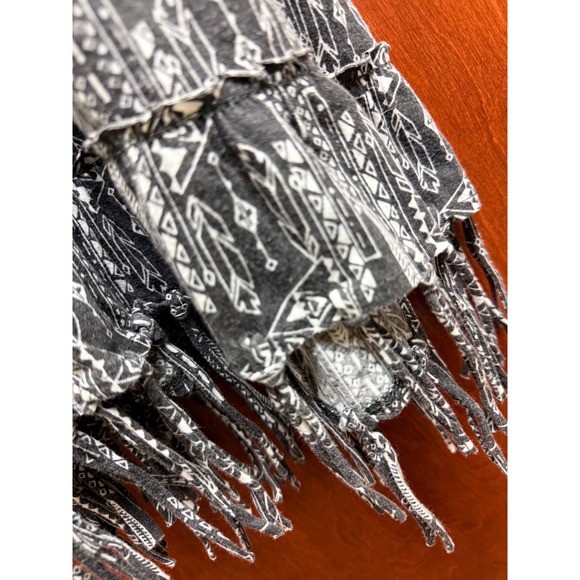 Billabong Dress Tank Top Fringe Layered Aztec Print Sleeveless‎ Large - Picture 8 of 9